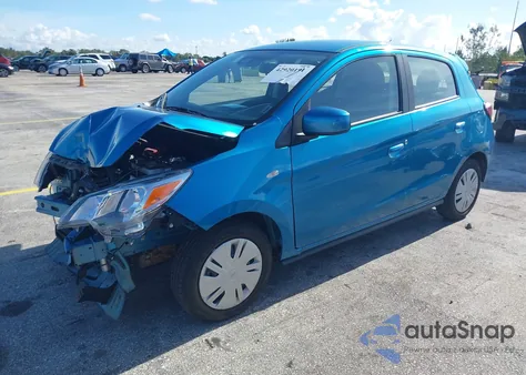 2024 Mitsubishi Mirage Es/Le из США, поврежденный, VIN ML32AUHJ0RH017392